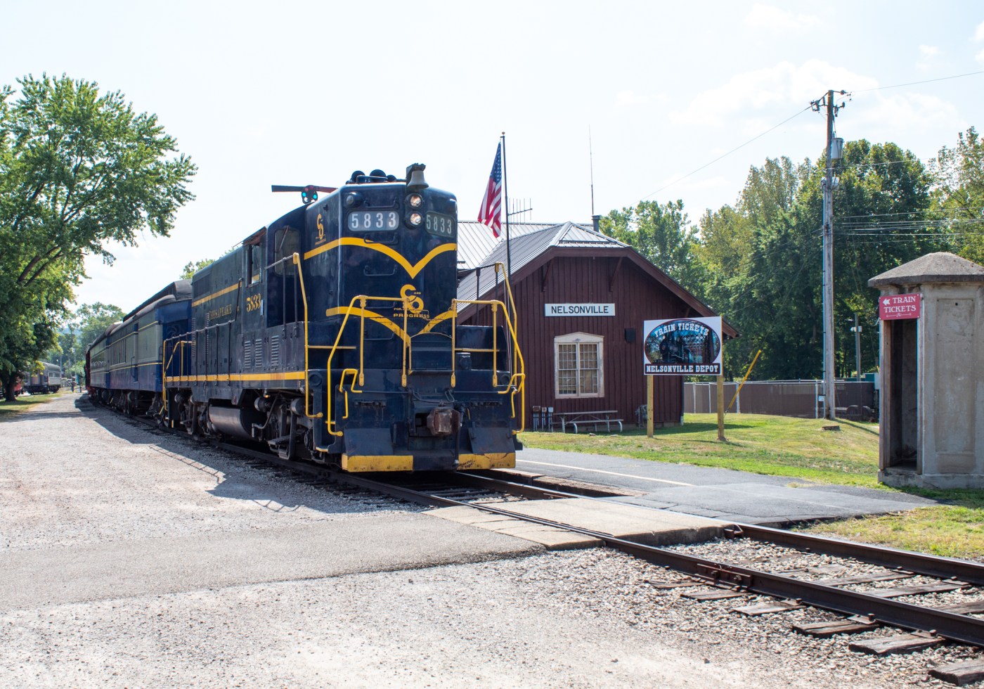 Nelsonville East Logan Train | Hocking Valley Scenic Railway
